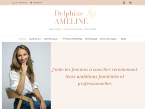Delphine Ameline Neuilly-sur-Seine, Sophrologie, Hypnose