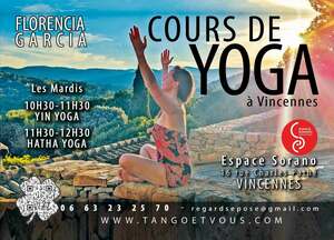 Florencia Garcia Vincennes, Yoga, Hypnose, Massage bien-être