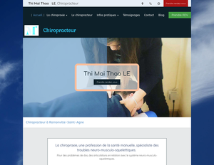 TMT LE, Chiropracteure Vernet, Chiropraxie