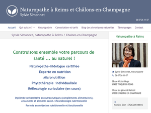 Sylvie Simonnet, Naturopathe-iridologue Treffiagat, Naturopathie