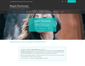 Magali Deschamps Séez, Sophrologie