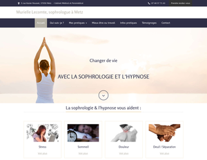 Murielle Lecomte Le Ban-Saint-Martin, Sophrologie