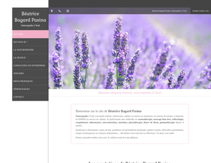 Béatrice Bagard Pasina Royaumeix, Naturopathie