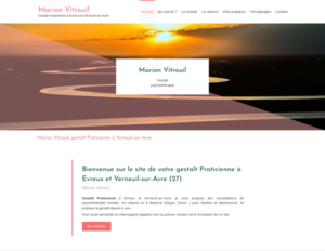 Marion Vitrouil Barils, Psychothérapie