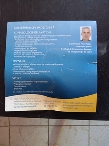 Jean-Marc Guerineau  Saint-Georges-de-Didonne, Sophrologie