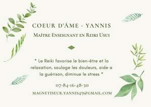 Cœur d'âme  - yannis Angers, Reiki, Reiki, Magnétisme