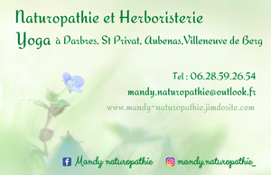 Mandy Naturopathie Aubenas, Naturopathie, Diététique et nutrition, Fleurs de bach, Réflexologie, Reiki, Yoga
