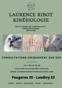 Laurence Ribot Kinésiologie Humaine & Animale Avranches, Kinésiologie, Magnétisme, Techniques énergétiques