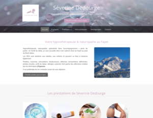 Séverine Dedourge Cordon, Hypnose, Naturopathie