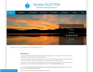 Nicolas GUITTON Saint-Brieuc, Ostéopathie, Ostéopathie